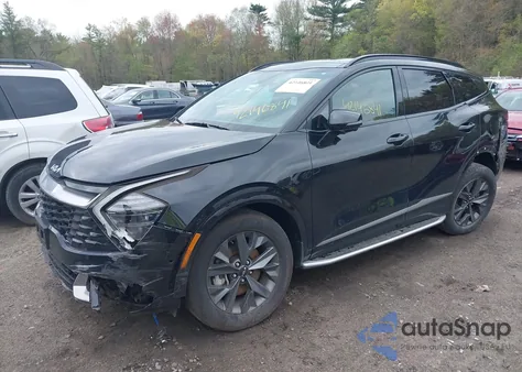 2024 Kia Sportage Hybrid Sx-Prestige z USA, uszkodzony, nr VIN KNDPXCDG2R7145788